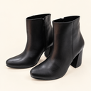 BOTAS CUERO PUNTA NEGRAS CÓDIGO 1028