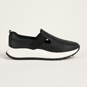 TENIS MAFALDA CUERO NEGRO