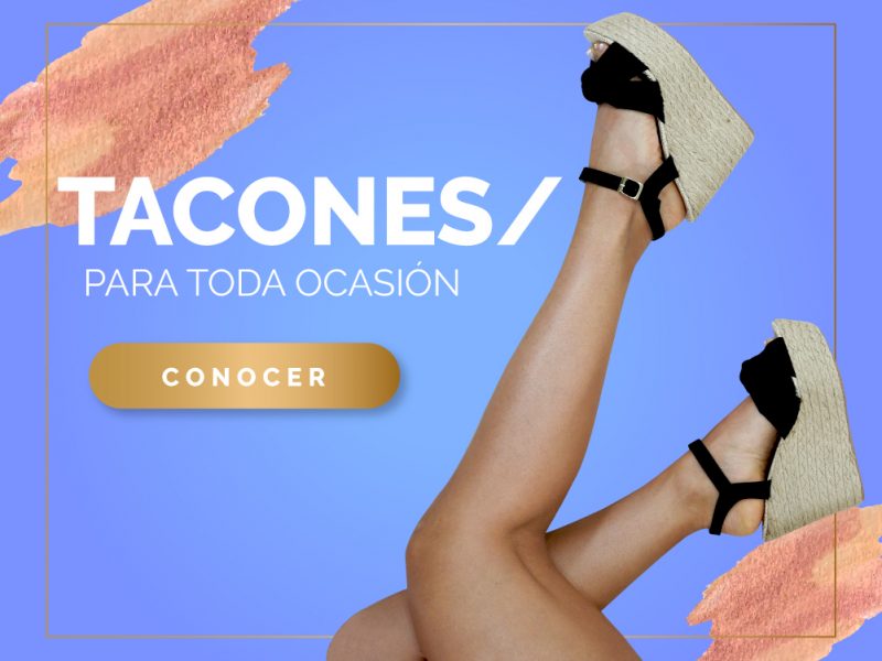 TACONES PARA MUJER SABBAD